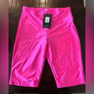 Hot Pink Biker Shorts